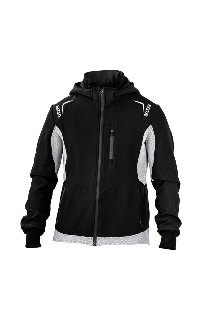 SPARCO 01253NR2M SOFT SHELL BLACK size M Photo-0