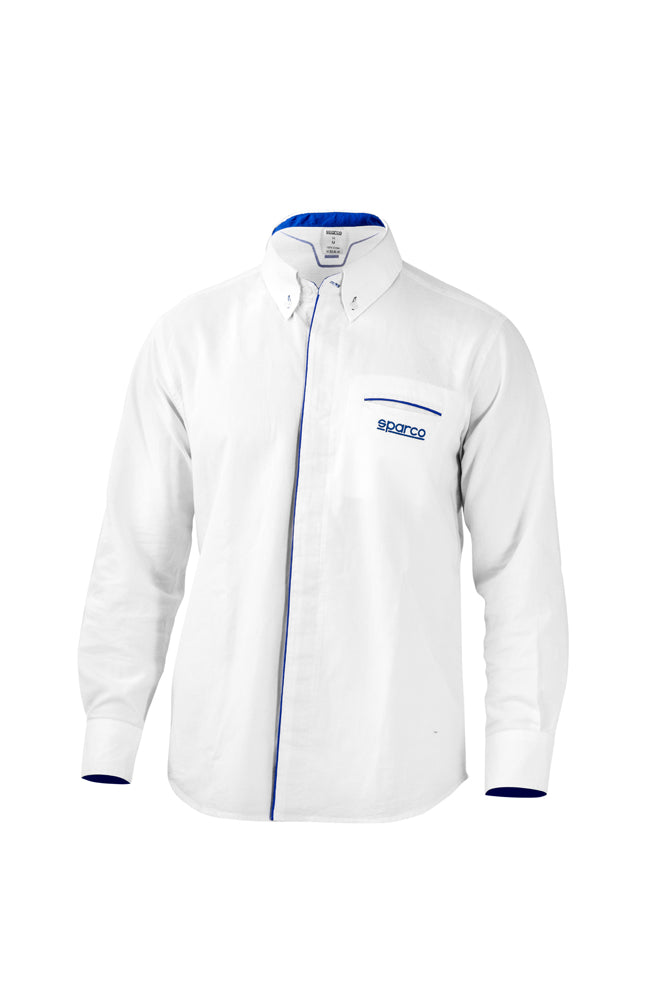 SPARCO 01257BI5XXL SHIRT (LONG SLEEVE) WHITE size XXL Photo-0