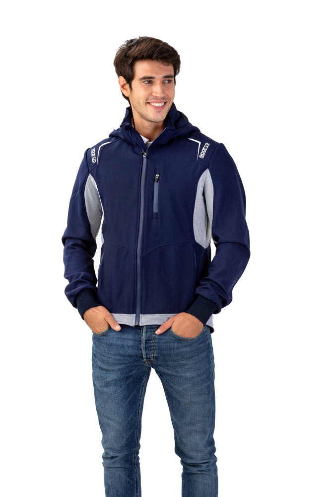 SPARCO 01253BM0XS SOFT SHELL NAVY size XS Photo-1