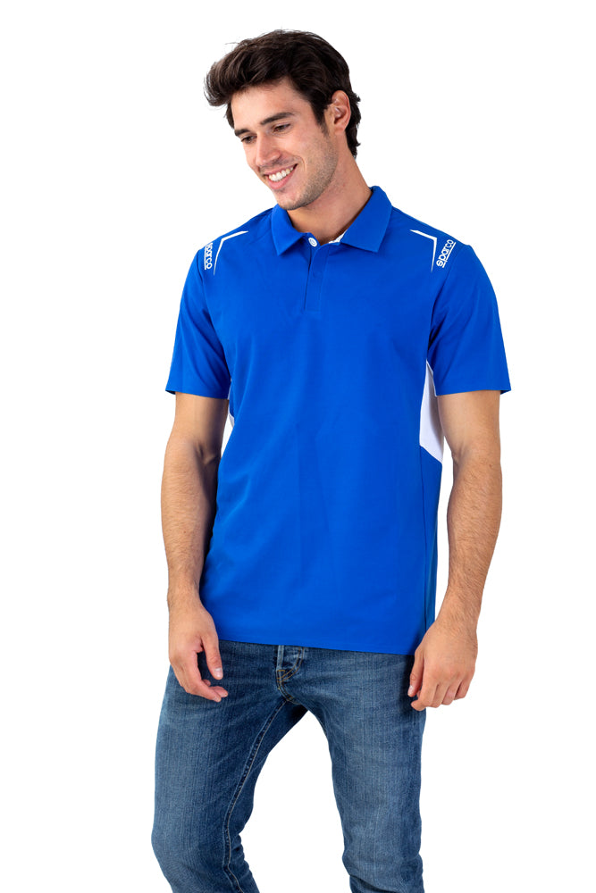 SPARCO 01255AZ1S POLO PRO-TECH BLUE size S Photo-1