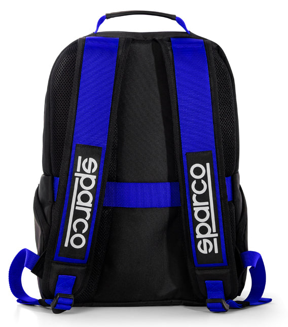 SPARCO 016440NRAZ STAGE RUCKSACK, 0,76 kg, 16 l, 40x30x14 cm, black/blue Photo-1