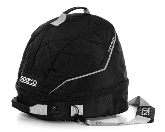 SPARCO 016441NRSI DRY-TECH Helmet and F.H.R. bag, 1,3 kg, 40x30x14 cm, black/silver Photo-0