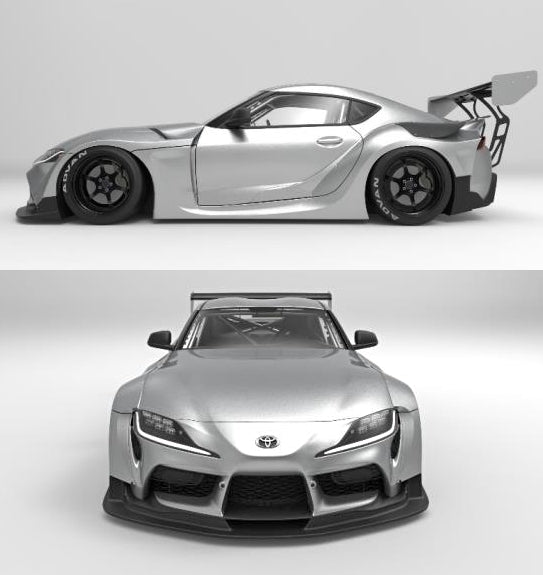 HKS 53004-AT012 Premium Body Full Kit (WING set) TOYOTA GR Supra 2020 (FRP) Photo-1