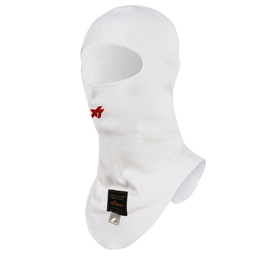 ATOMIC RACING AT018AZW Balaclava, FIA, white, one size Photo-0