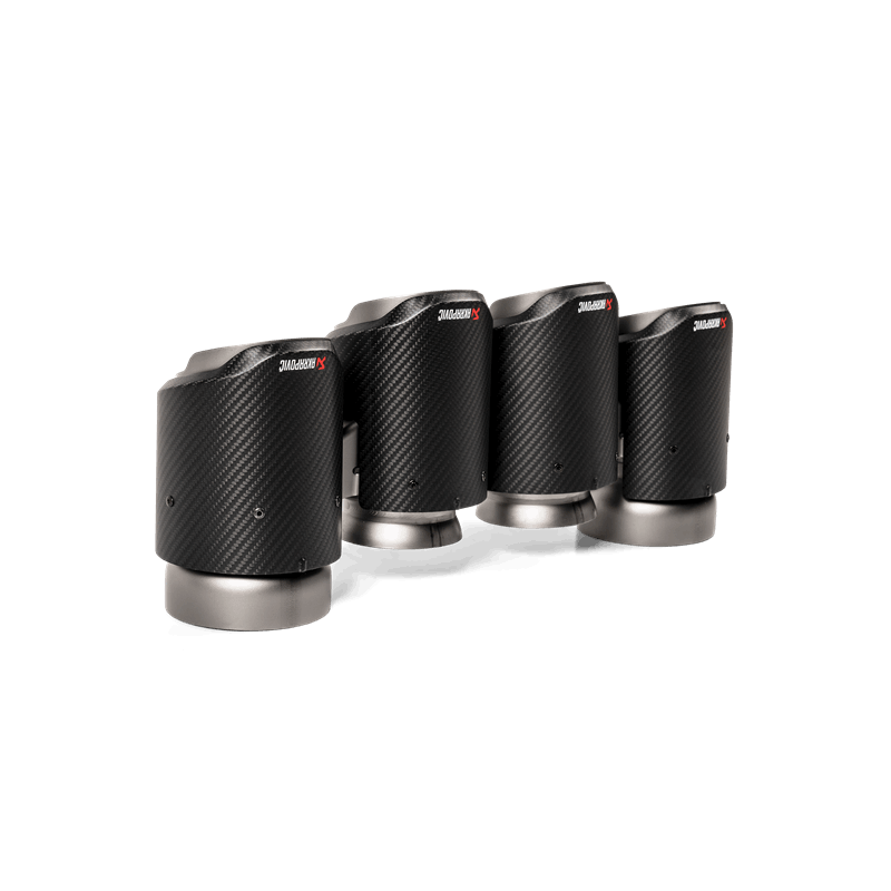 AKRAPOVIC TP-CT/60 Tail Pipe Set (Carbon) for BMW X4 M / X4 M Competition (F98) 2020-2024 Photo-0