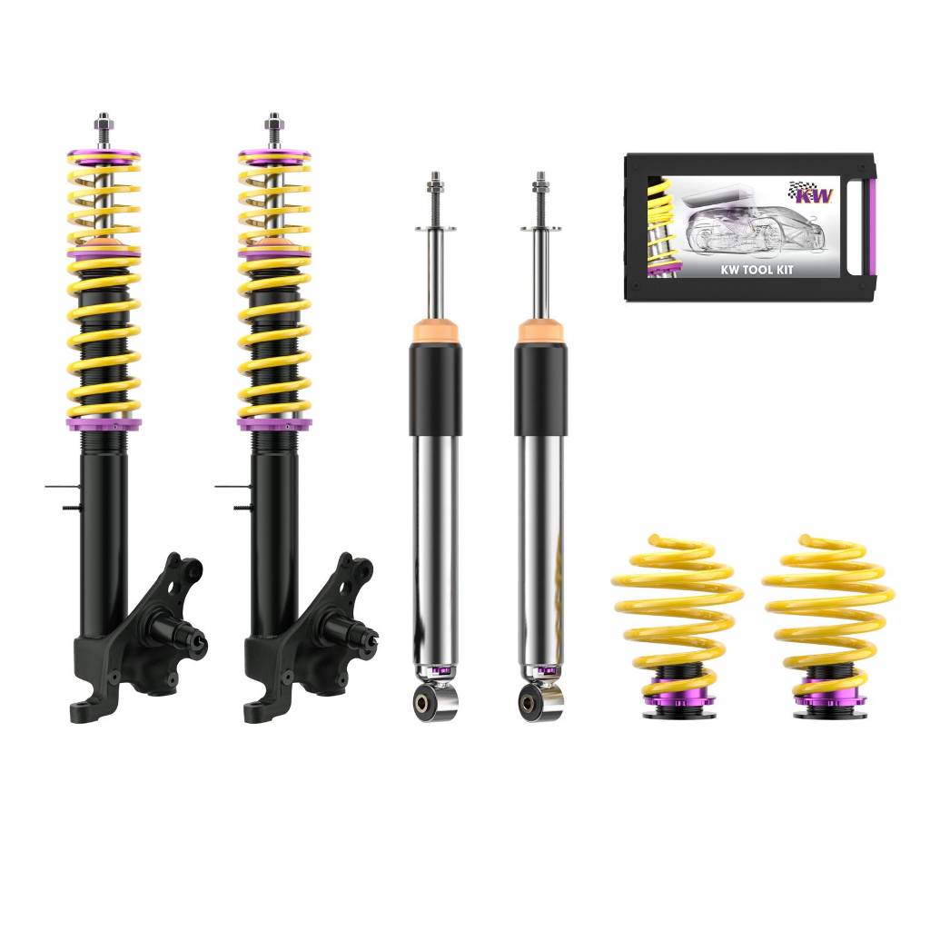 KW 35220814 Coilover Kit INOX V3 BMW 3er / 3-series (E30); (3/1, 3/R) Photo-0