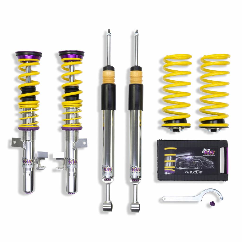 KW 35230058 Coilover Kit INOX V3 FORD Focus III; (DYB, DYB-RS) Photo-0