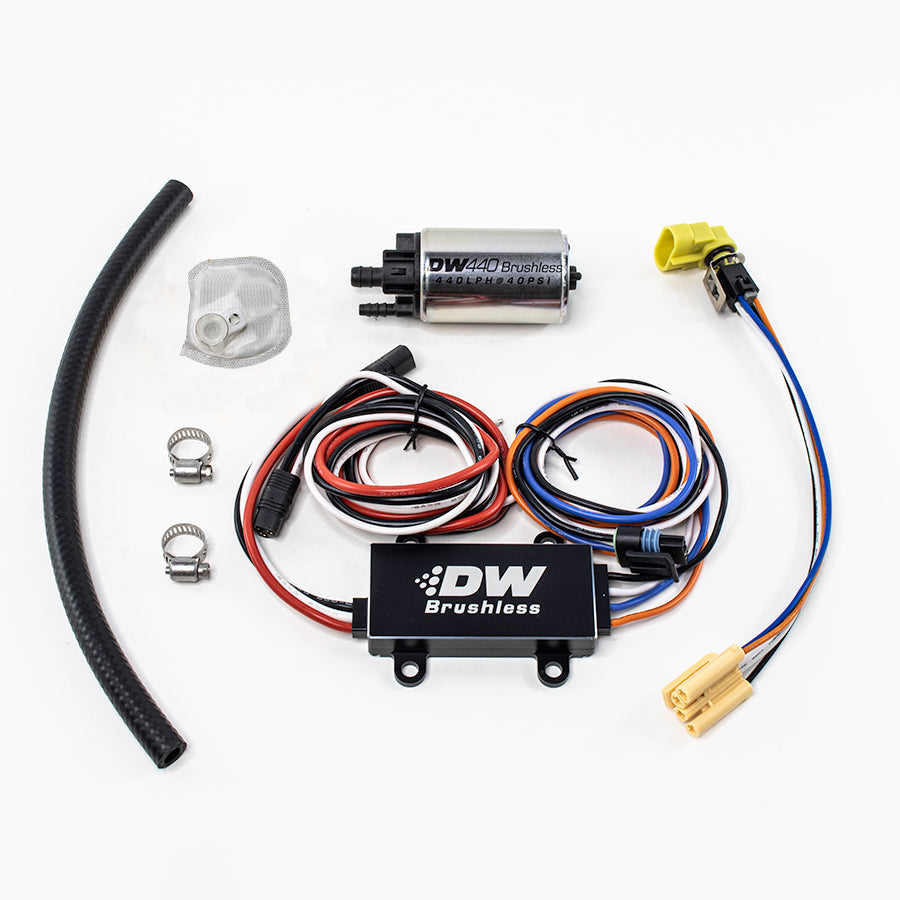 DEATSCHWERKS 9-441-C101-0900 DW440 440lph Brushless Fuel Pump with Single Speed controller Photo-0