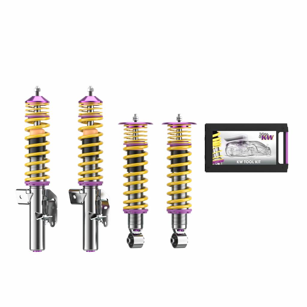 KW 35258004 Coilover Kit INOX V3 for SUBARU BRZ (ZC6 / ZD8) / TOYOTA GR86 (ZN8) / GT86 (ZN6) Photo-0