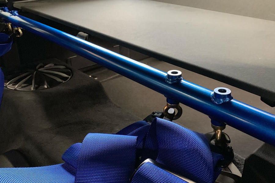 CUSCO 1C2 492 TP Power brace rear trunk bar plus for TOYOTA Supra (DB22/DB42/DB82) Photo-2