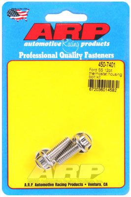 ARP 450-7401 Thermostat Housing Bolt Kit for Ford 351W. SS. 12pt Photo-0