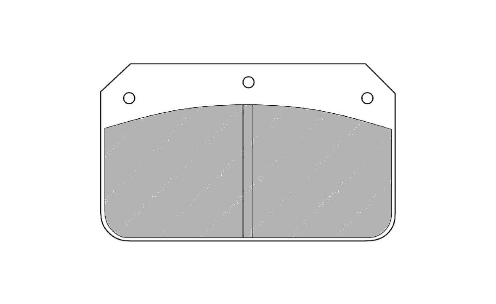 FERODO FRP502R Brake Pads DS3000 for Alcon PNF0084X284 Photo-0