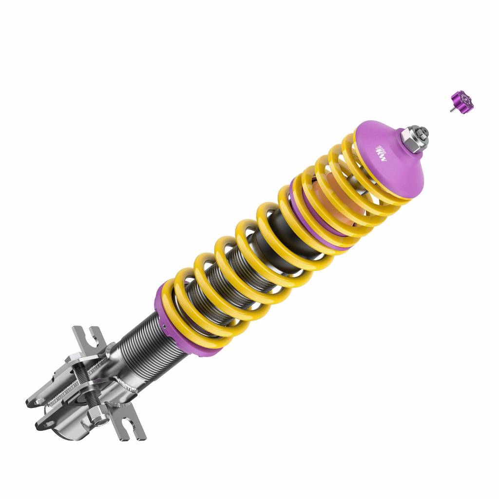 KW 35280041 Coilover Kit INOX V3 VW Golf I Cabrio / convertible; (155) Photo-2