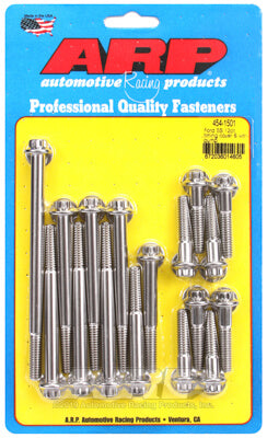 ARP 454-1501 Timing Cover & Water Pump Bolt Kit for Ford SS 12pt Photo-0