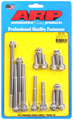 ARP 454-1503 Timing Cover & Water Pump Bolt Kit for Ford 289-302 alum SS Photo-0