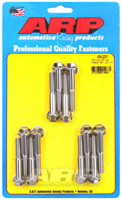 ARP 454-2001 Intake Manifold Bolt Kit for SB Ford SS hex Photo-0