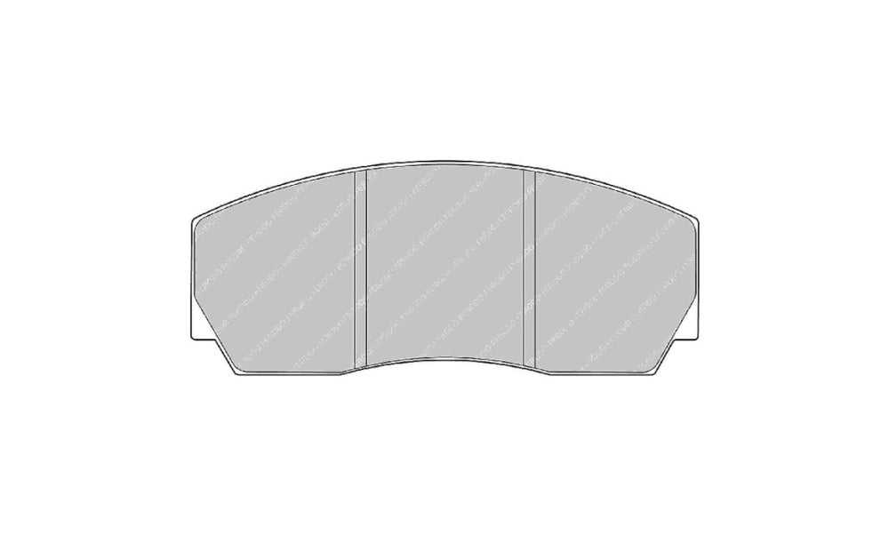 FERODO FRP216W Brake Pads DS1.11 for Caliper AP Racing CP3307 / CP3620 / Alcon PNF0084X245 Photo-0
