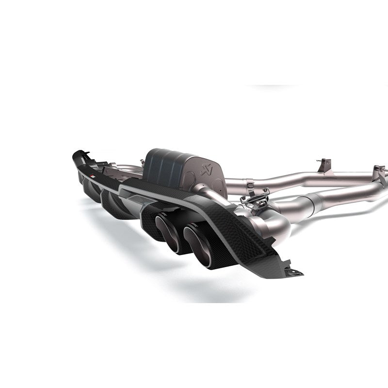 AKRAPOVIC DI-BM/CA/7/G Carbon Fibre Diffuser Rear (High Gloss) for BMW M8 / M8 Competition / M8 Gran Coupe (F91/F92/F93) 2020-2024 Photo-2
