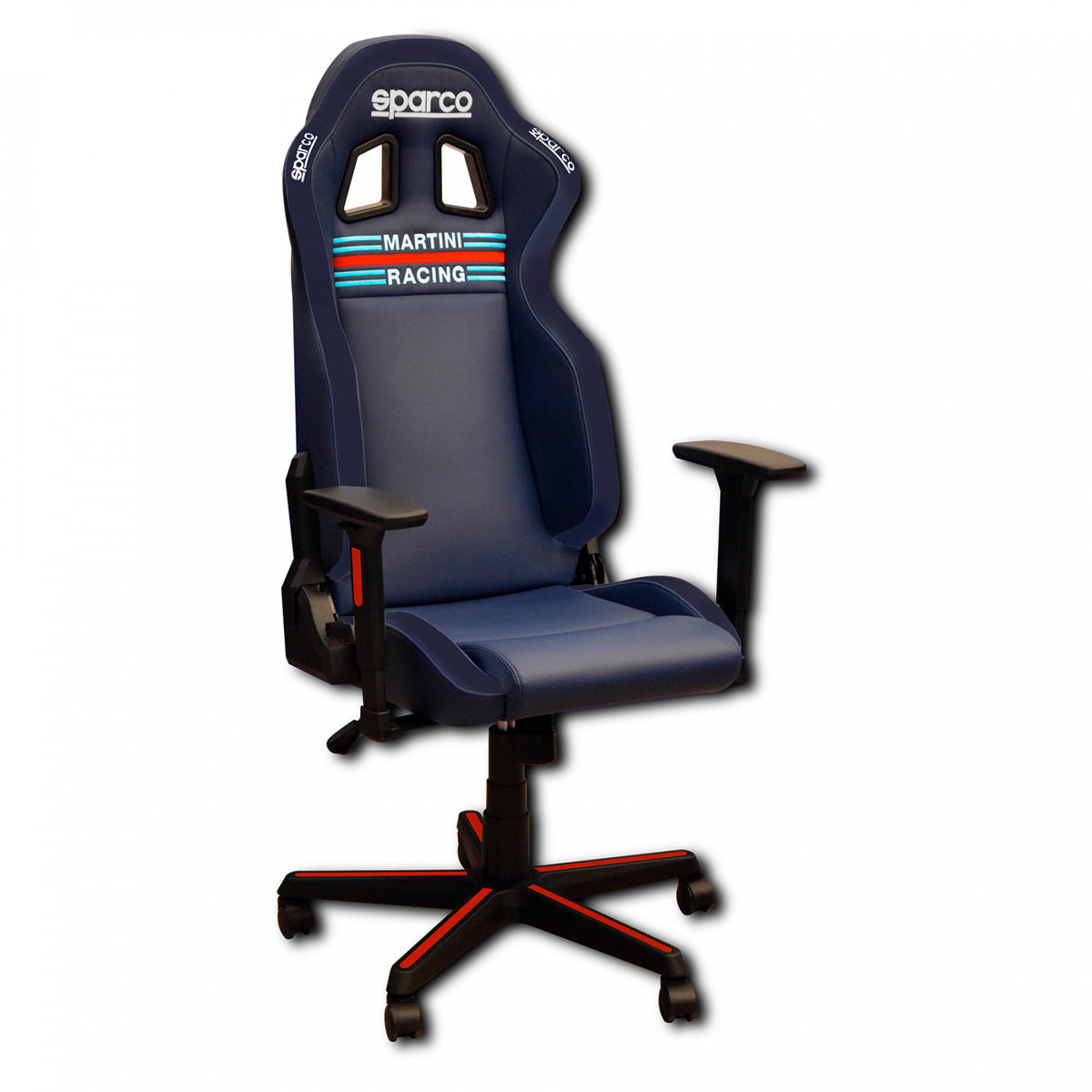 SPARCO 00998SPMR R100 MARTINI RACING Office seat, navy blue Photo-0