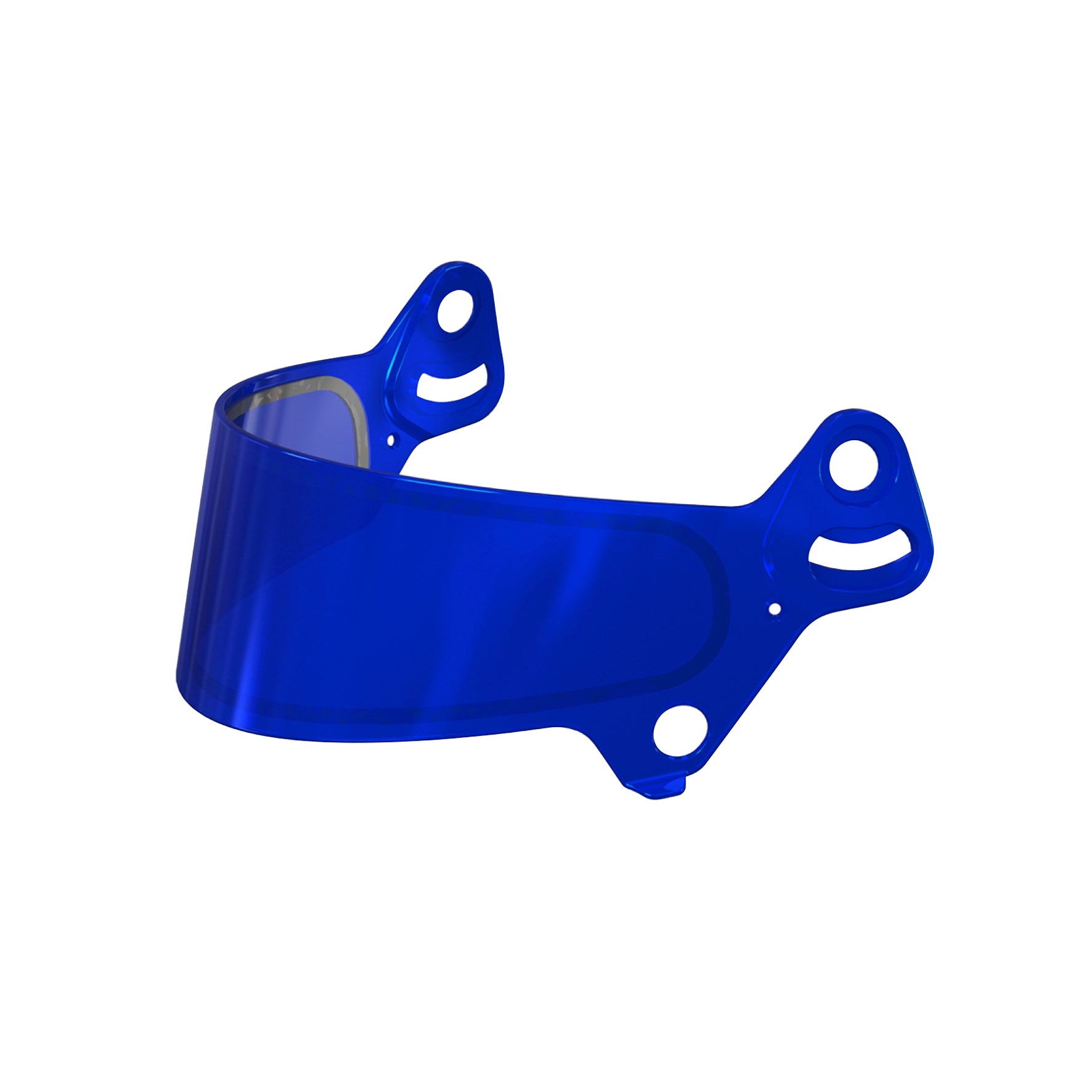 BELL 2010417 Visor SE077 DSAF for HP77 helmet, 3mm, blue mirror Photo-0