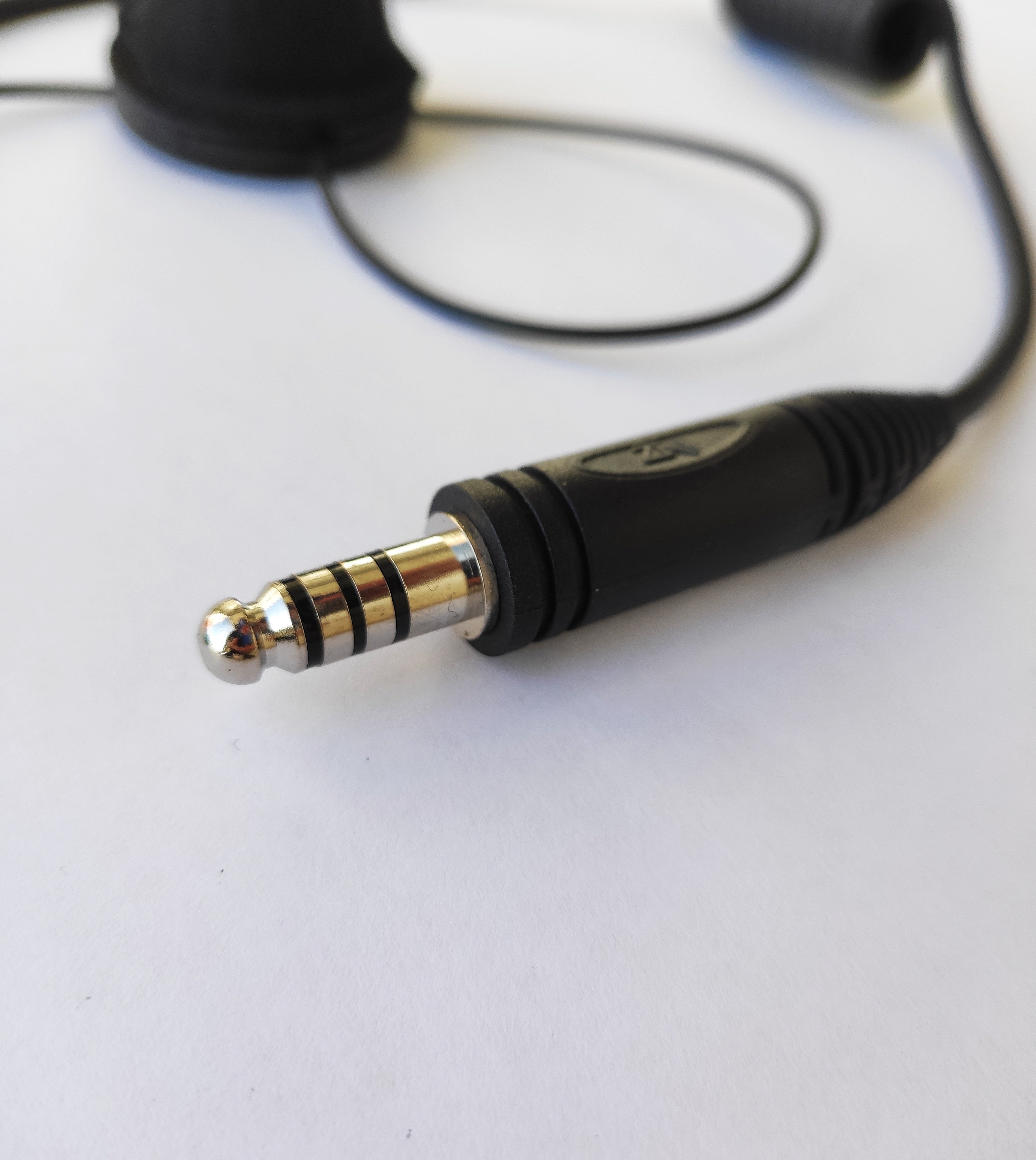 ZERONOISE 6300012 Radio helmet kit for Full Face helmet, Male Nexus 4 PIN, with 3.5mm stereo connector for earplugs Photo-1