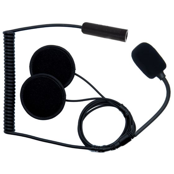 ZERONOISE 6300002 Radio helmet kit for Jet helmet, Female Nexus 4 PIN, Microphone Flex Boom, no Earcups Photo-0