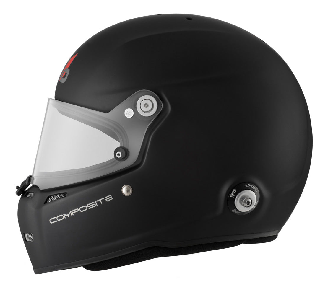 STILO AA0710AG2T550401 ST5 FN Composite Racing full face helmet, HANS, SA2020/FIA, matt black, size 55 Photo-3