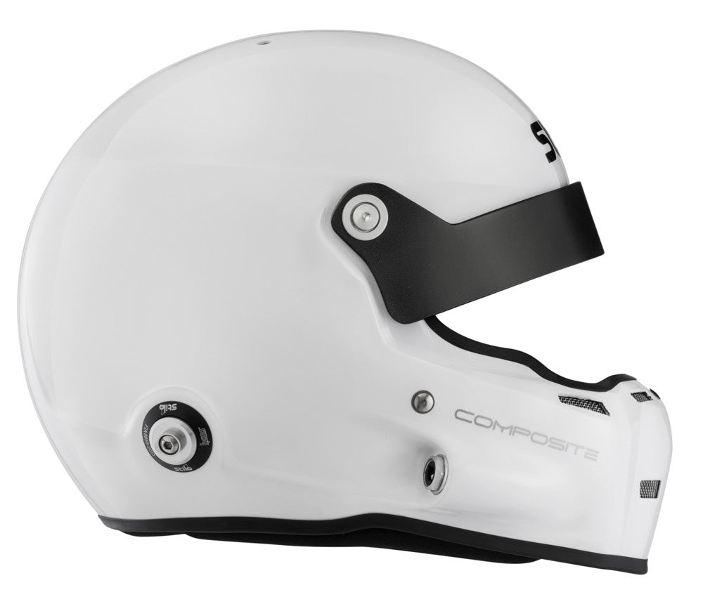 STILO AA0701BG2T630101 ST5R COMPOSITE Rally helmet, intercom, SA2020/FIA, HANS, white/black, size 63 Photo-2