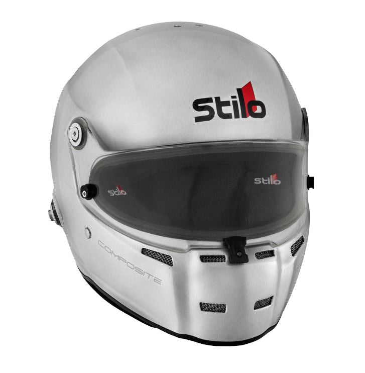 STILO AA0710AG2T61 ST5 FN Composite Racing full face helmet, HANS, SA2020/FIA, grey, size 61 Photo-2