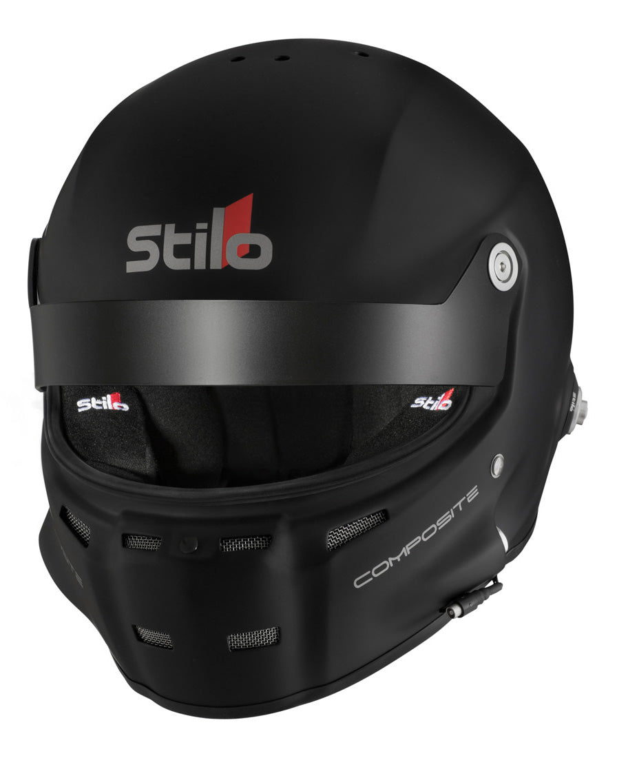 STILO AA0702CG2T630401 ST5 GT COMPOSITE Racing full face helmet, HANS, SA2020/FIA, matt black, size 63 Photo-0