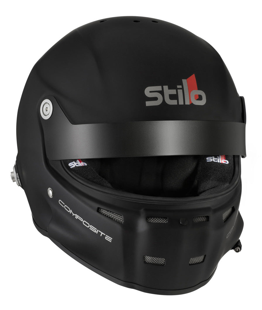 STILO AA0702CG2T640401 ST5 GT COMPOSITE Racing full face helmet, HANS, SA2020/FIA, matt black, size 64 Photo-1