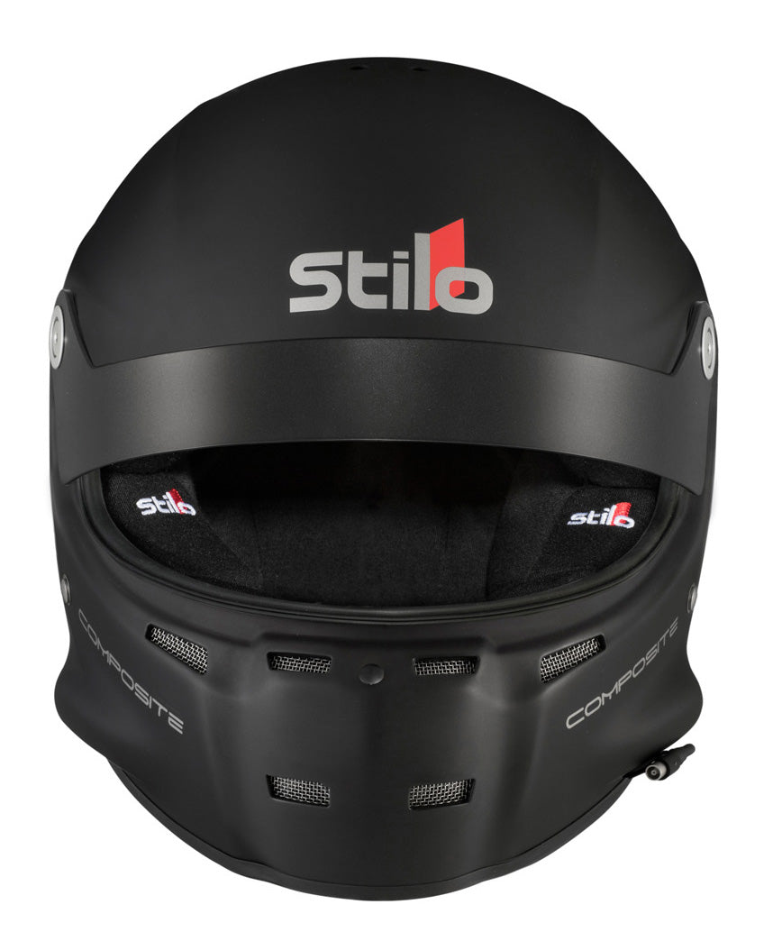 STILO AA0702CG2T640401 ST5 GT COMPOSITE Racing full face helmet, HANS, SA2020/FIA, matt black, size 64 Photo-2