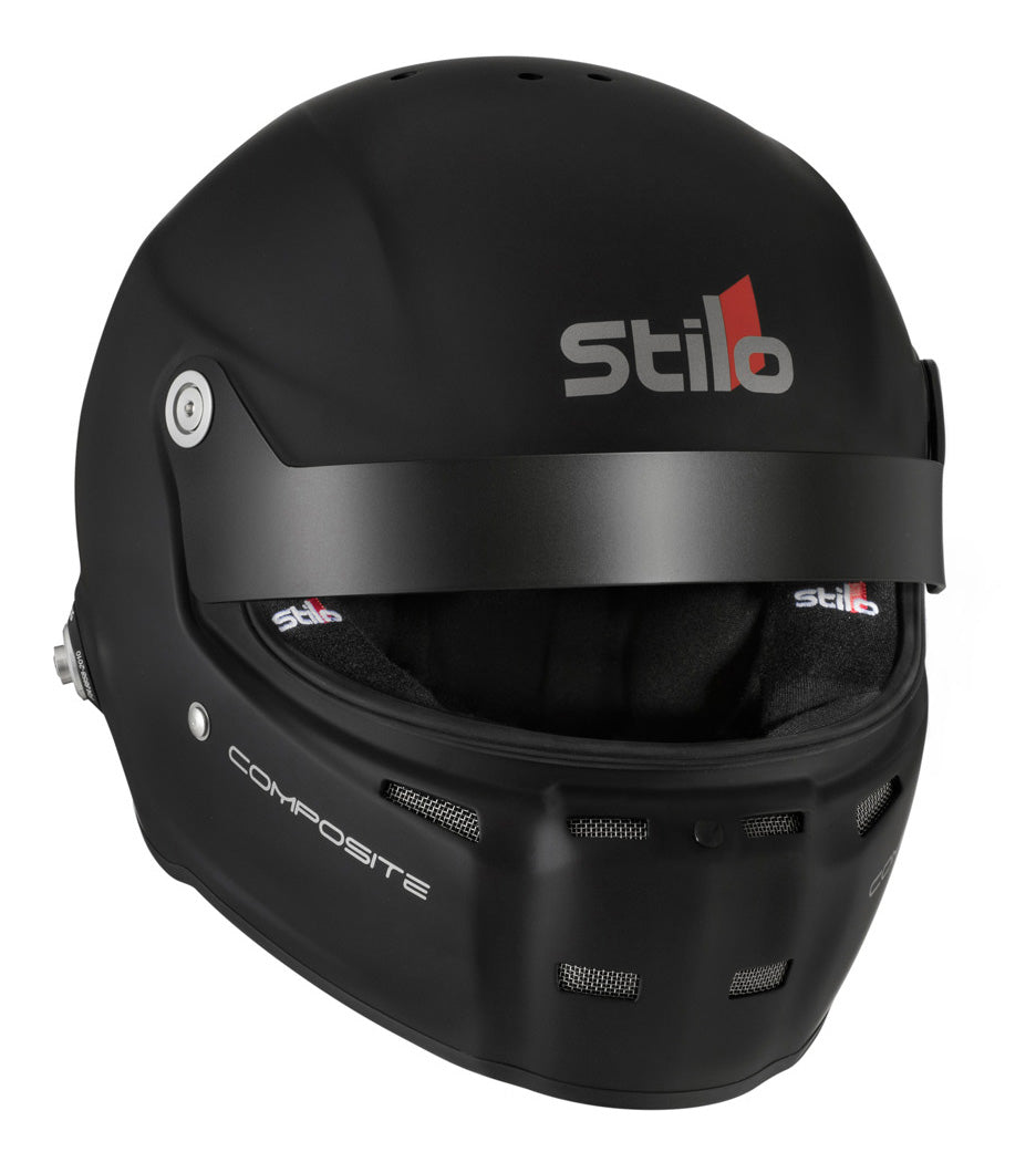STILO AA0712AG2T550401 ST5GT N COMPOSITE Racing full face helmet, HANS, SA2020/FIA, matt black, size 55 Photo-1