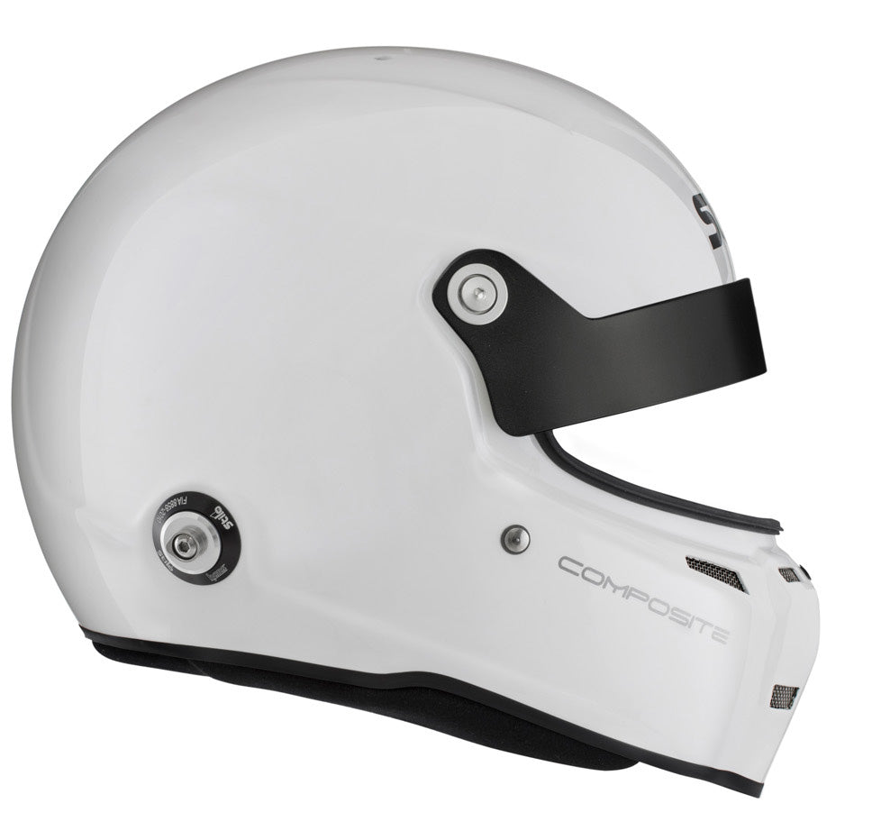 STILO AA0712AG2T590101 ST5GT N COMPOSITE Racing full face helmet, HANS, SA2020/FIA, white/black, size 59 Photo-4