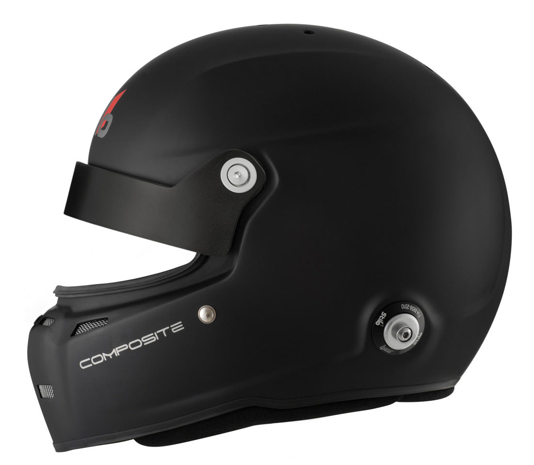 STILO AA0712AG2T540401 ST5GT N COMPOSITE Racing full face helmet, HANS, SA2020/FIA, matt black, size 54 Photo-3