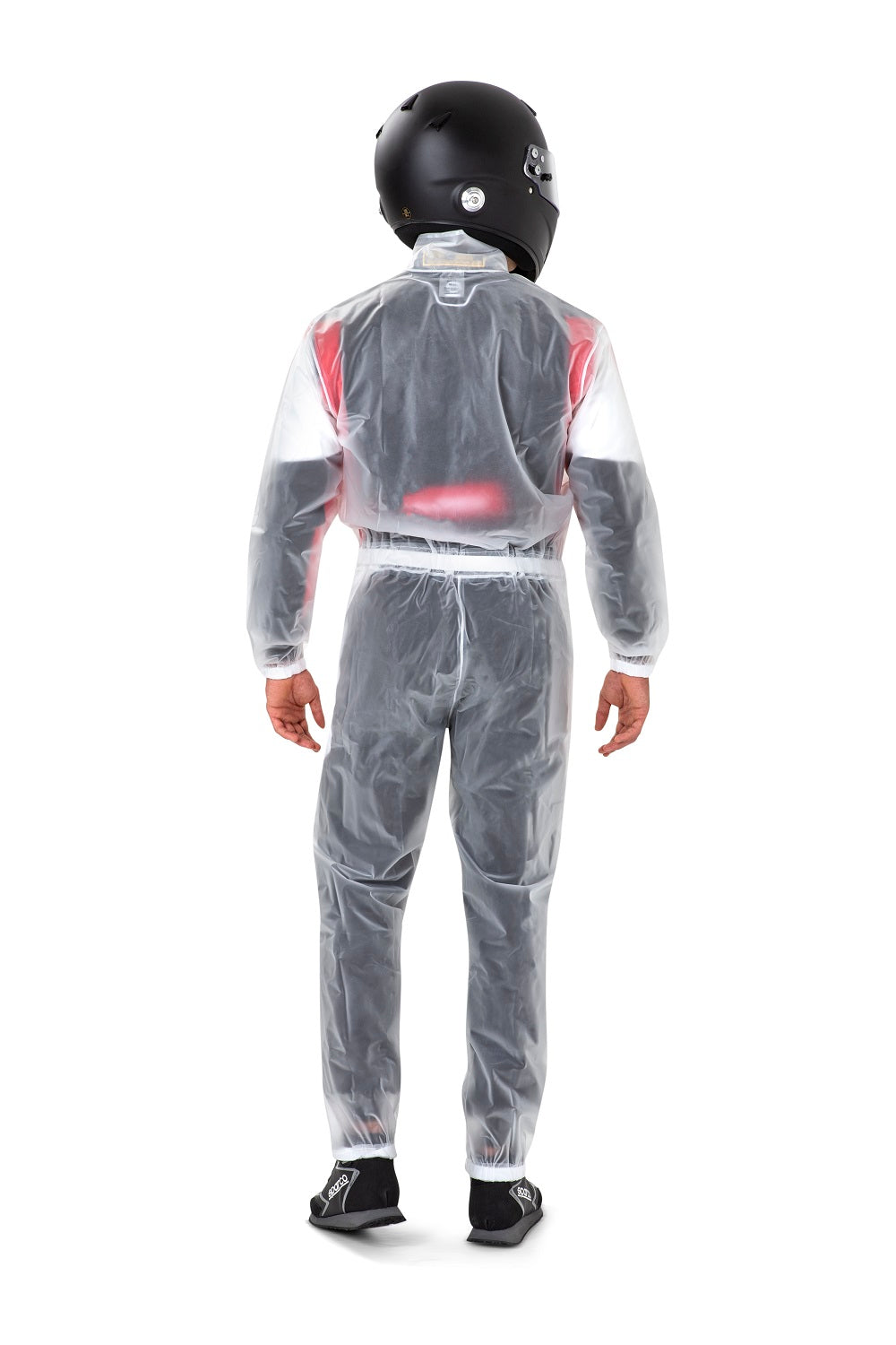 SPARCO 00239T1EM Rain suit T1 EVO, clear, size M Photo-1