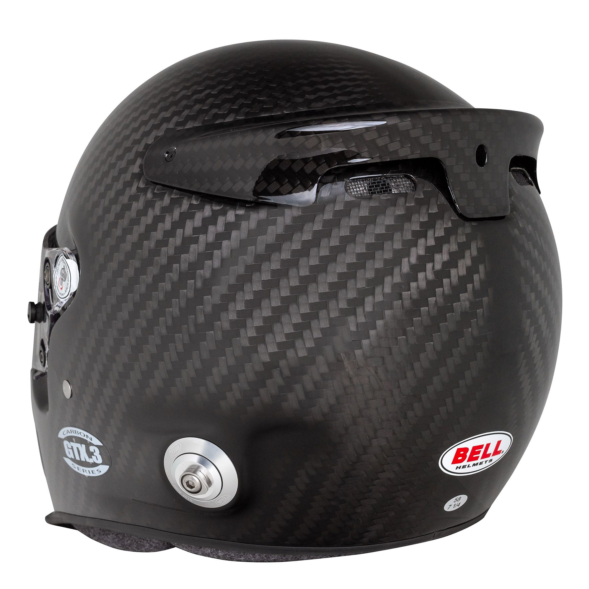 BELL 1207A02 Racing helmet full face GTX3 CARBON, HANS, FIA, size 57 (7 1/8) Photo-3