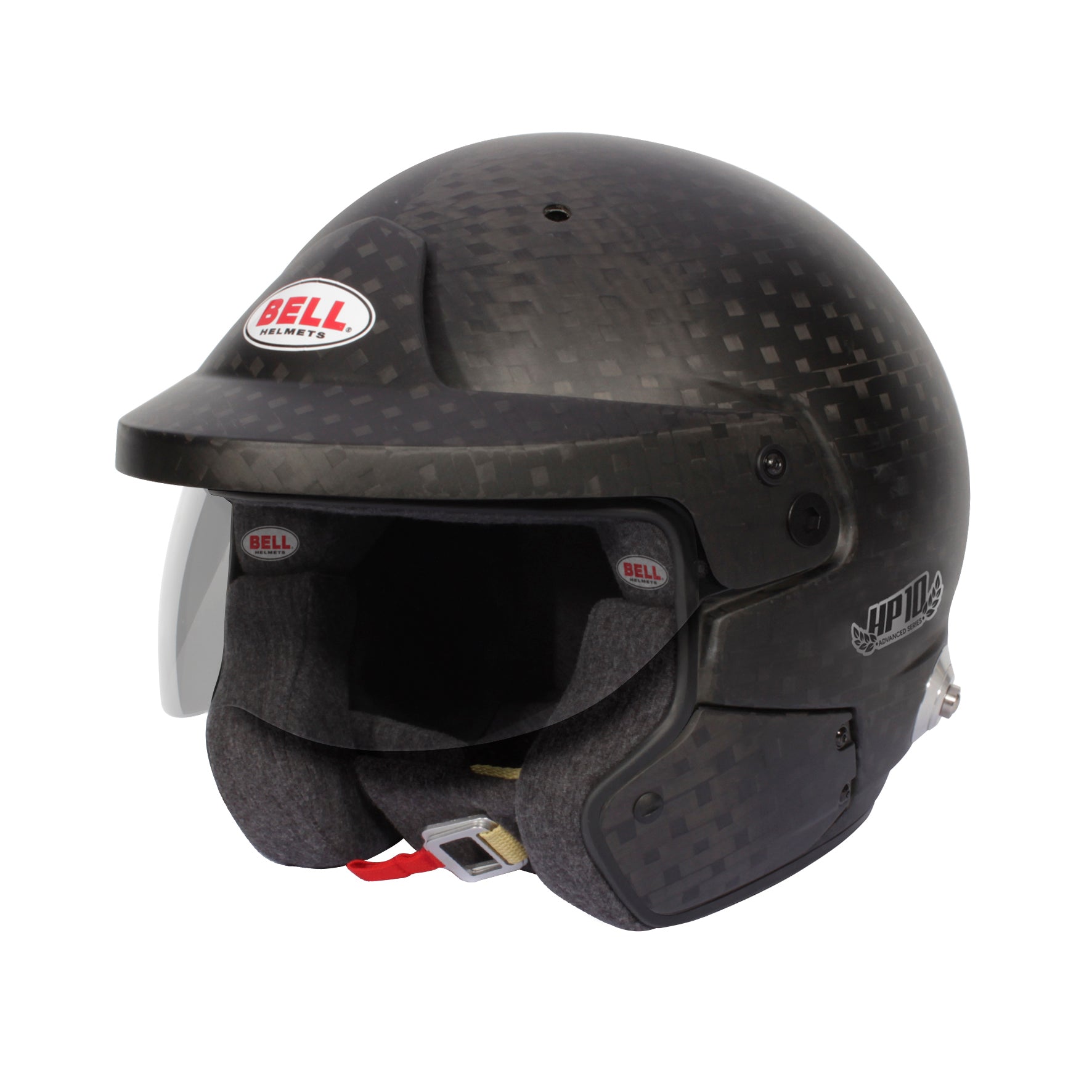 BELL 1144001 HP10 Racing helmet open-face, HANS, FIA8860-2018, carbon, size 54 (6 3/4) Photo-0