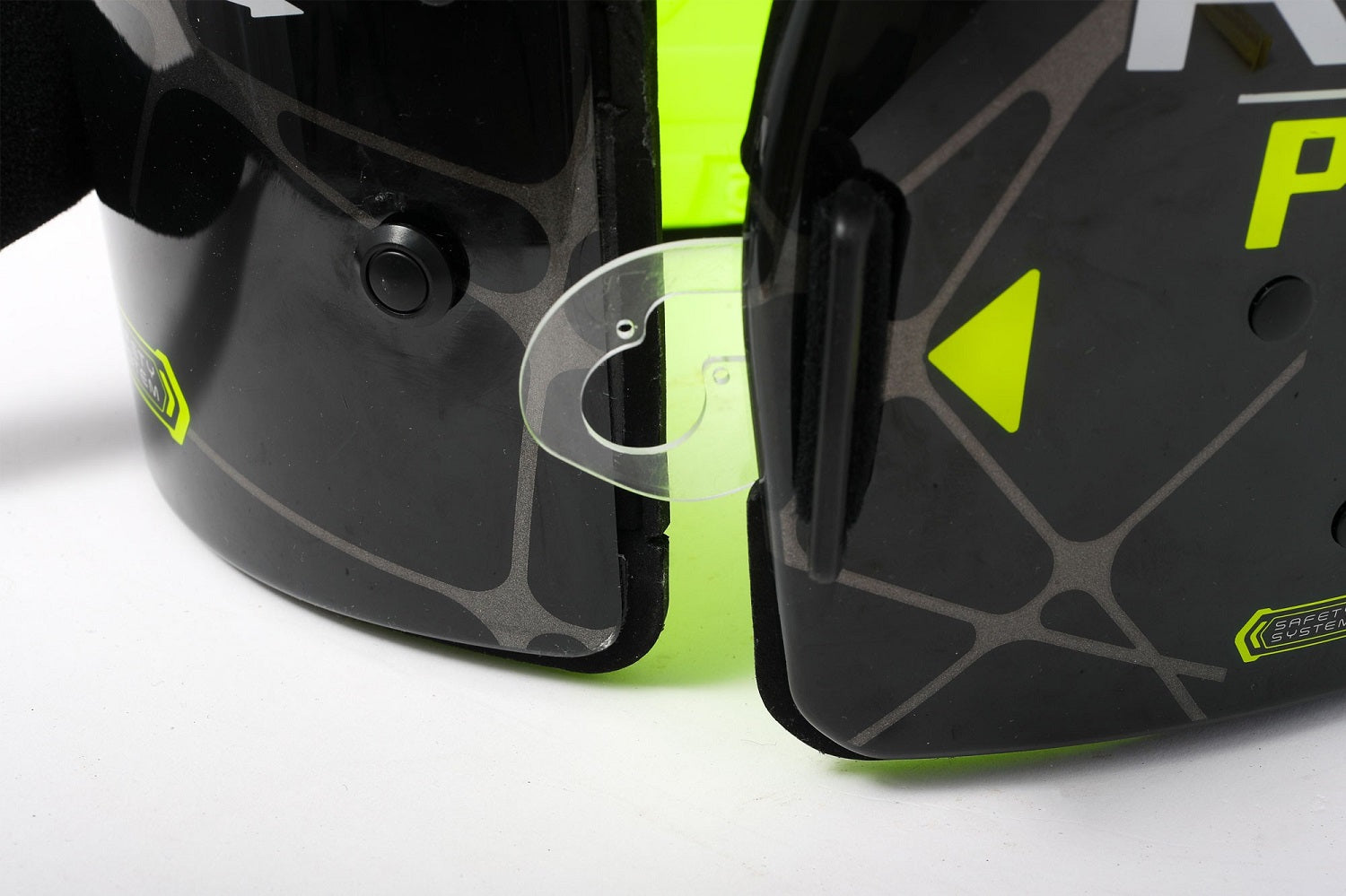 OMP KK0-0049-B01-178-S (KK049E178S) KS-1 PRO Karting Body Protection, FIA 8870-2018, black/yellow, size S Photo-2