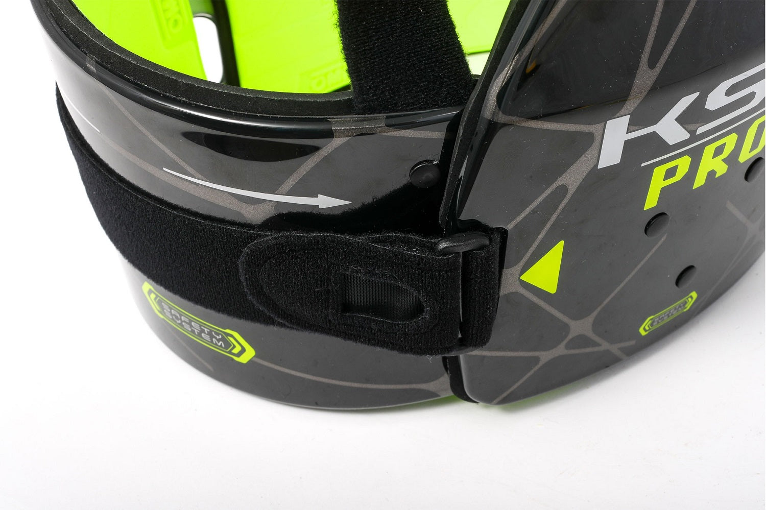 OMP KK0-0049-B01-178-S (KK049E178S) KS-1 PRO Karting Body Protection, FIA 8870-2018, black/yellow, size S Photo-1
