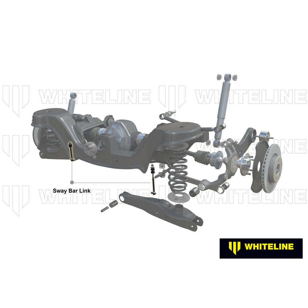 WHITELINE KLC157 Rear Adjustable Sway Bar Link for Ford Focus, Mazda3/Volvo C30, S40 Photo-1