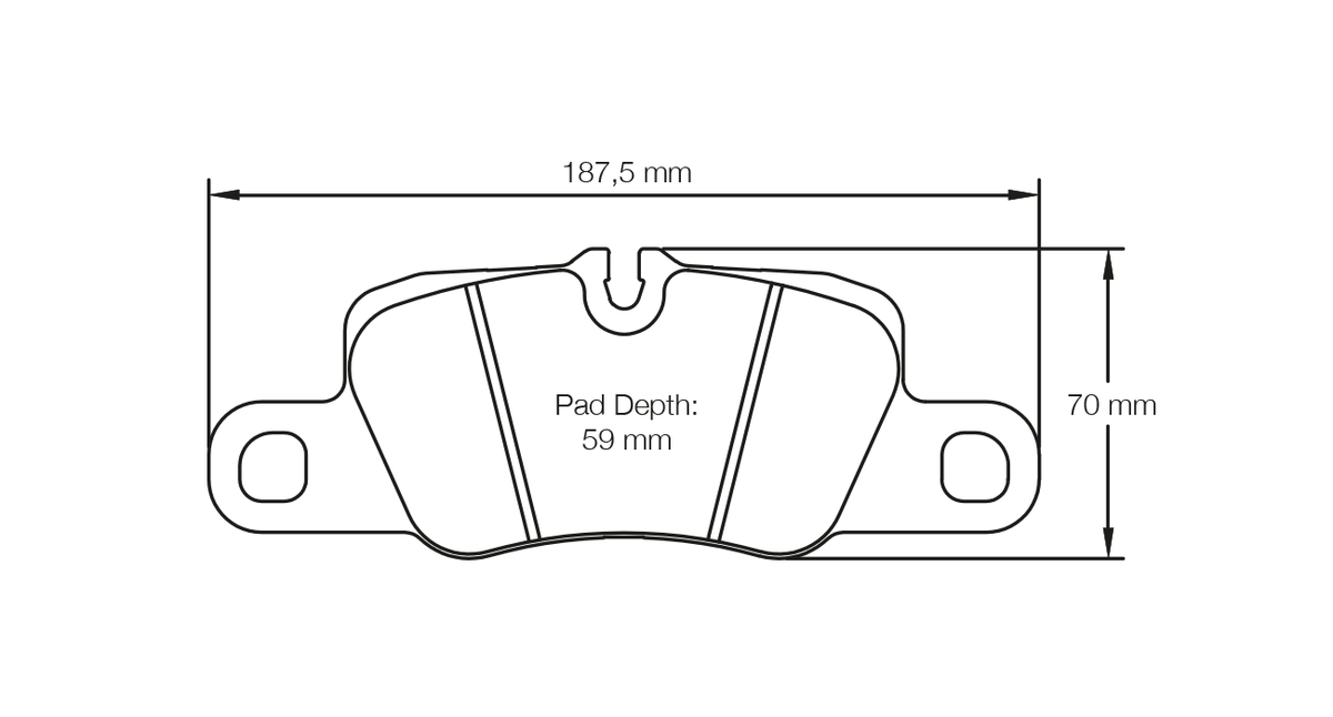 PAGID 4909-RSC1 Rear Brake Pads for PORSCHE 991.2 3.0 Carrera GTS / 992 3.0 Carrera 4S (iron brakes) Photo-0