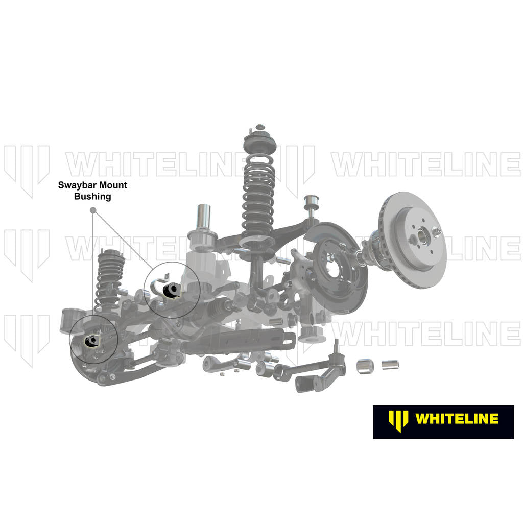 WHITELINE KSK074-24 Sway Bar Bushing Service Kit (24mm) Photo-1