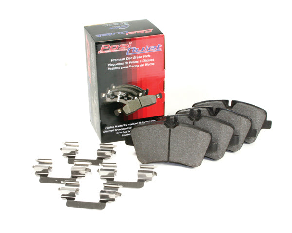STOPTECH 104.16100 Brake pads (rear) for BMW F30 328i (except M Performance) PosiQuiet Semi Met Photo-0