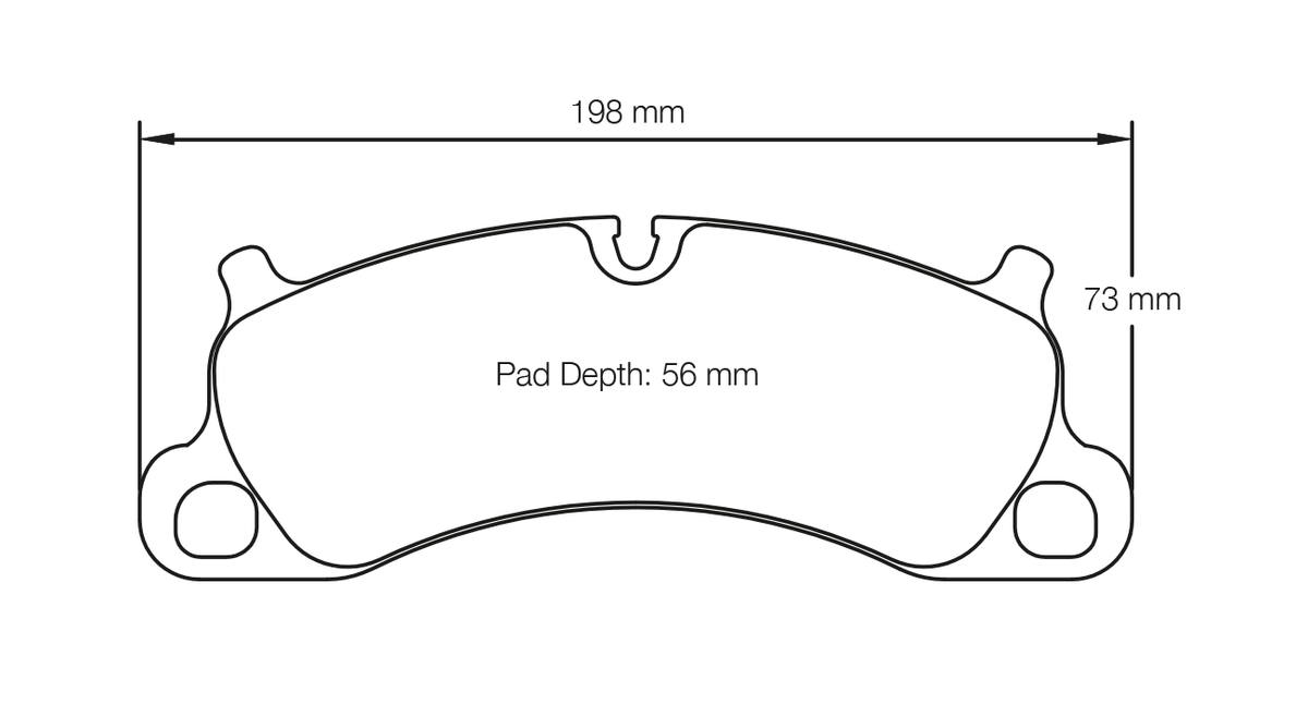PAGID 4922-RSL1 Front Brake Pads for PORSCHE 991 Carrera S / 4S (iron) Photo-0