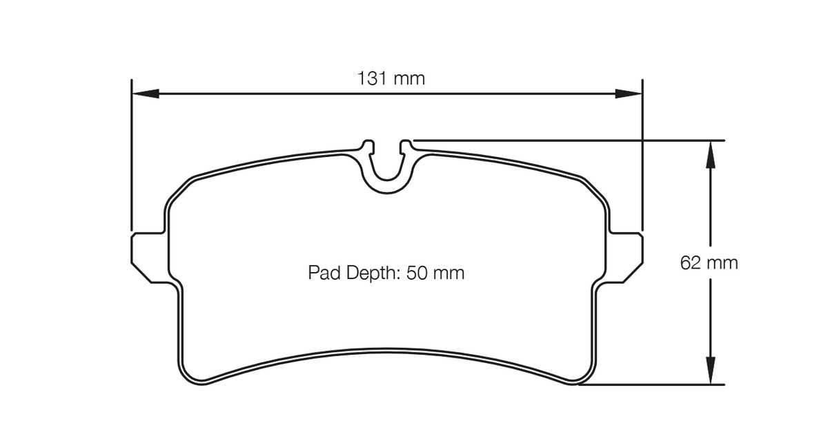 PAGID 4938-RSC1 Rear Brake Pads for AUDI S6 / S7 / RS6 (C7) (ceramic brakes) / Bentley Continental GT Photo-0