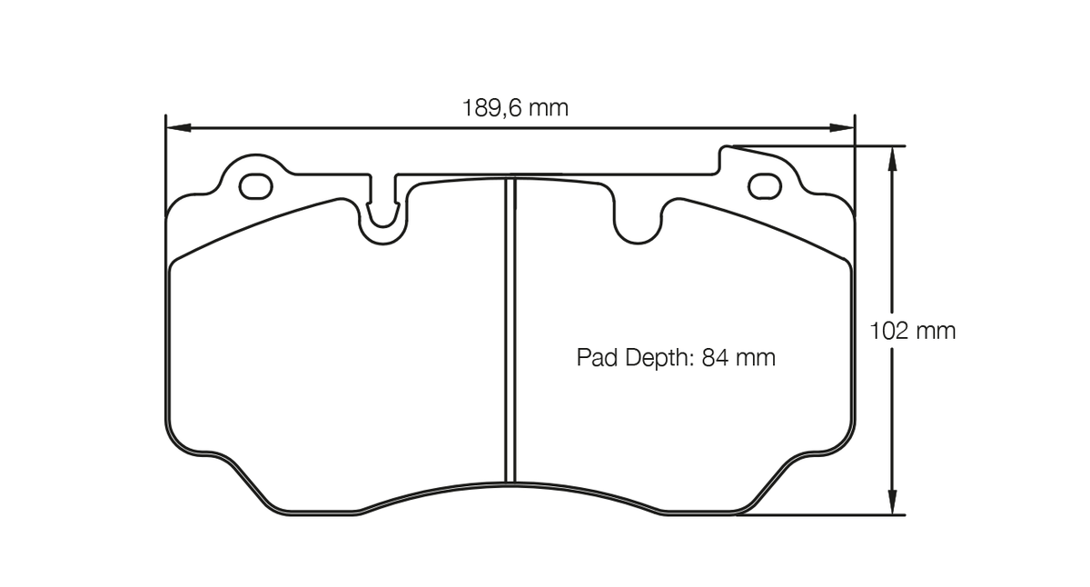 PAGID 4941-RSC1 Front Brake Pads for Aston Martin DB9 / Vantage V12S (ceramic brake) Photo-0