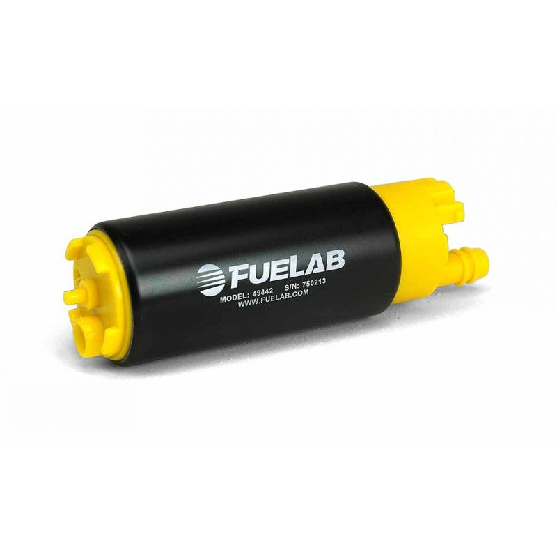FUELAB 49442 In-Tank Fuel Pump (340 LPH @ 3 bar, 13.5v) Inlet Inline with Outlet Photo-1