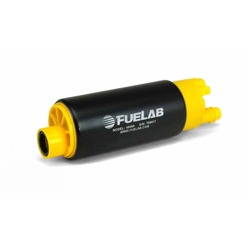 FUELAB 49469 In-Tank Fuel Pump (340 LPH @ 3 bar, 13.5v) Inlet Inline with Outlet (GM app) Photo-1
