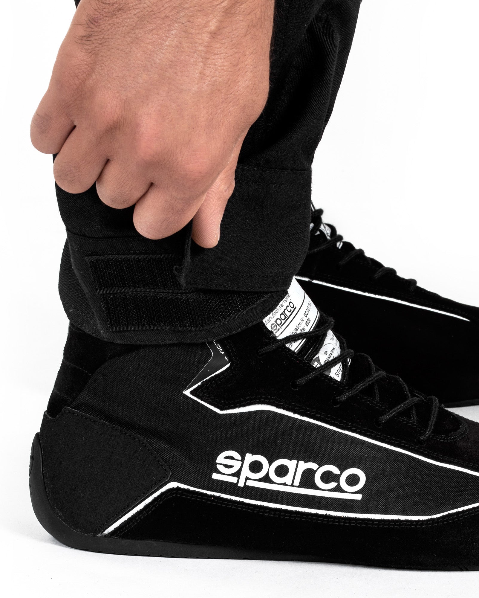 SPARCO 001059NRRS2M ONE Racing suit, SFI 3.2A/1, black/red, size M Photo-7